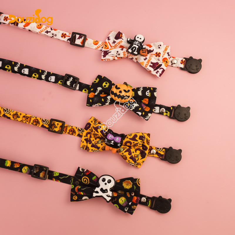 Halloween Pet Bow Tie Cat Collar Dog Bow Tie