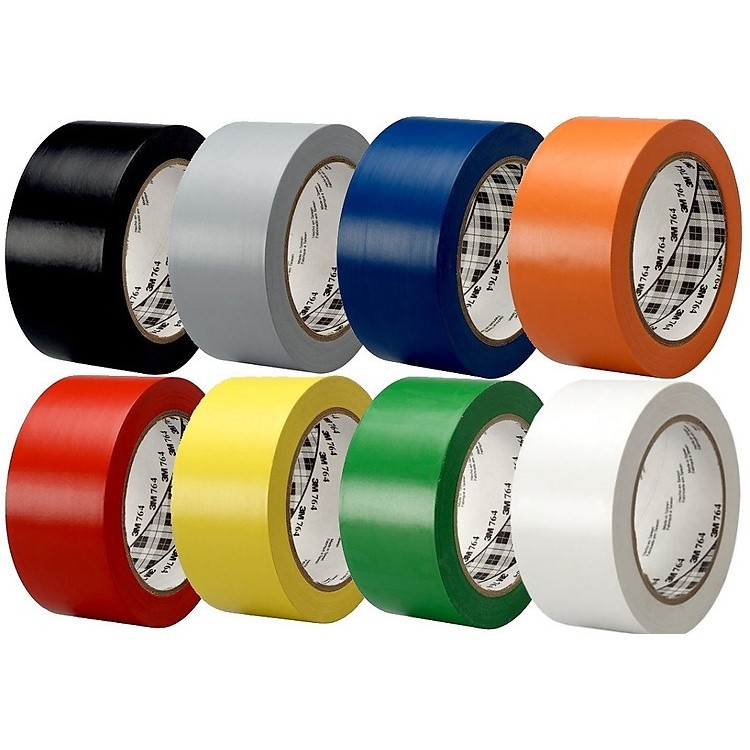 Băng Keo Dán Nền Cảnh Báo 3M 764 50mmx33m Bám Dính Tốt