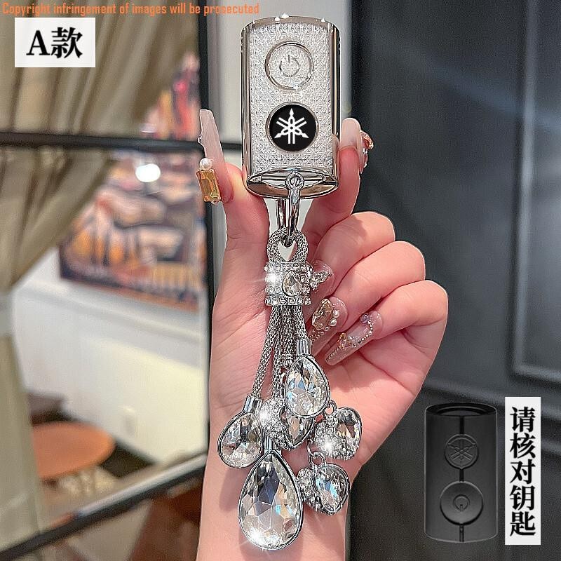 Yamaha Yamaha Xe Máy Chìa Khóa Mới CYGUR AUGUR Hoang Dã Limi R15 XMAX NMAX JOG Chìa Khóa Vòng Chìa K