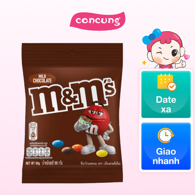 Kẹo Chocolate M&M's Milk 90g