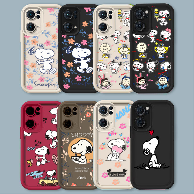 Ốp Lưng Điện Thoại Motorola Moto G24 G35 G14 G52 G84 G05 G34 G75 GPlay 2025 G85 G54 Dễ Thương Snoopy