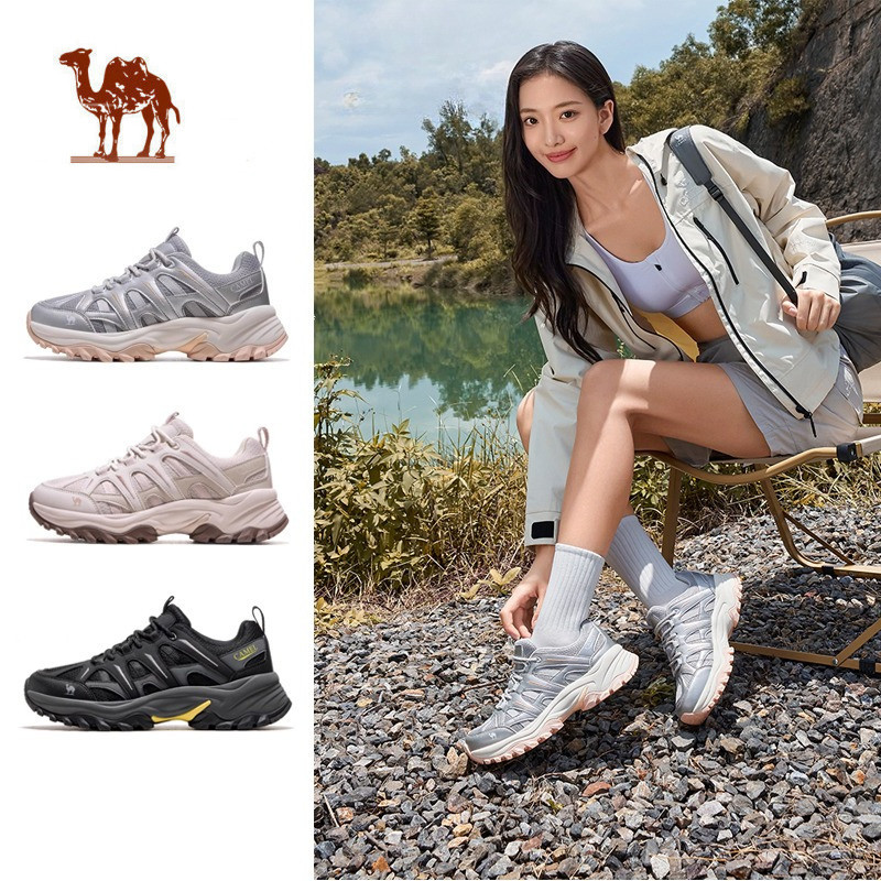 CAMEL CROWN  - Giày thể thao nữ chống trơn trượt, bền bỉ cho đi bộ đường dài