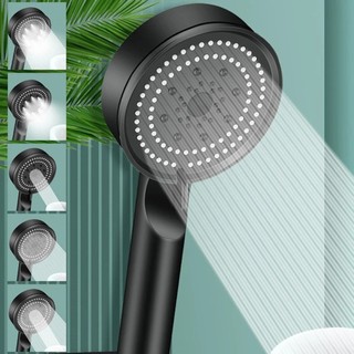 Upgrade Your Shower with 5 Mode Shower Head Adjustable High Pressure Black