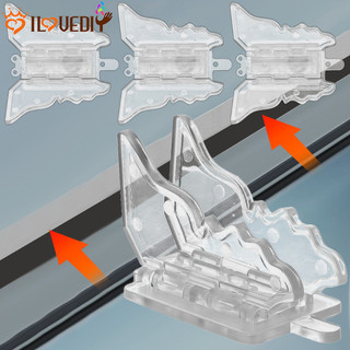 Khóa hạn chế cửa sổ - Phụ kiện bảo vệ trẻ em - Khóa an toàn cho bé - Giới hạn cửa tủ - Khóa an ninh nội thất - Tự dính, Bền bỉ