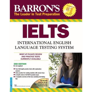Sách barron's ielts international english +2cd