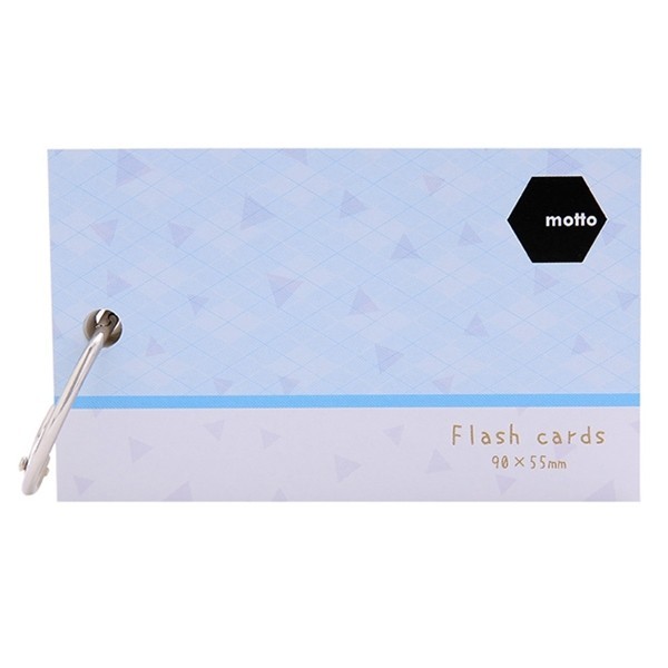 Giấy Note Flash Cards Motto CYFC90-BL - Motto