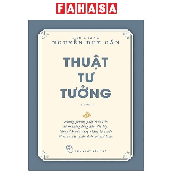 Sách Thuật Tư Tưởng (Tái Bản 2021)