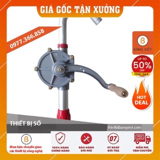 Bơm dầu nhớt quay tay bằng nhôm bền đẹp Four Leaf