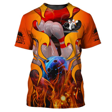 Áo sơ mi Unisex, Áo sơ mi Bowling, Áo thun Bowling, Bowling
