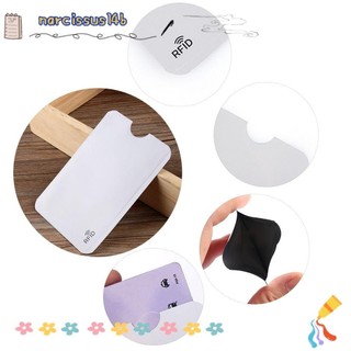 Narcissus1 5 chiếc rfid đựng thẻ bao bảo vệ thẻ tín dụng chặn an toàn