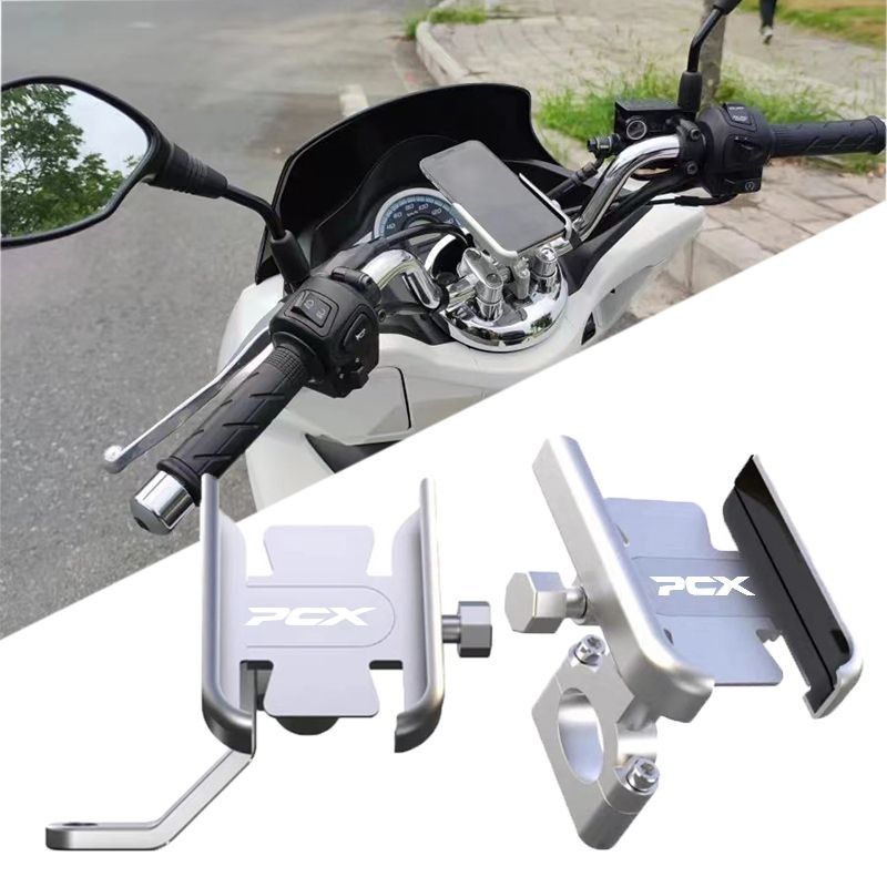 Honda PCX150 PCX160 PCX 125 150 160 Phụ Kiện Tay Cầm Xe Máy Giá Đỡ Điện Thoại Di Động GPS Chân Đế