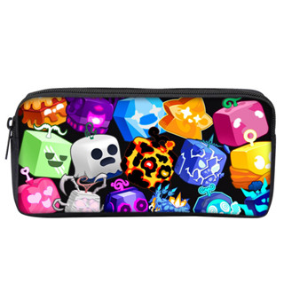  Roblox Hộp bút chì hình trái cây blox túi đựng bút hoạt hình nhiều lớp văn phòng phẩm sáng tạo cho học sinh nam nữ hộp bút chì dung tích lớn 