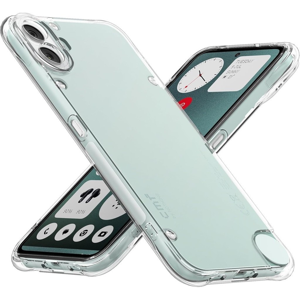 For Nothing CMF Phone 1 Crystal Clear Cover Vỏ TPU chống sốc chống trầy xước