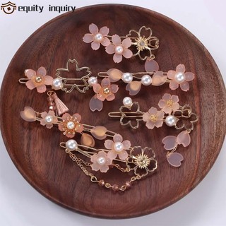 Kẹp Tóc YÊU THÍCH YÊU THÍCH Thời Trang Mới Cho Bé Gái Kawaii Người Phụ Nữ Hoa Sakura