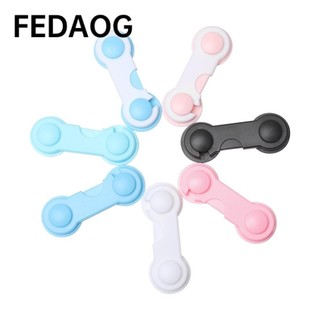 Set 1/5/10 Khóa Cửa Tủ Bằng Nhựa Đa Năng Bảo Vệ An Toàn Cho Bé Nhiều Màu Sắc