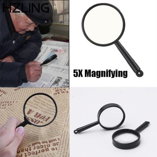 Bộ 1/5/10 Kính Lúp Phóng Đại 5X 25mm Bằng Nhựa Chuyên Dụng