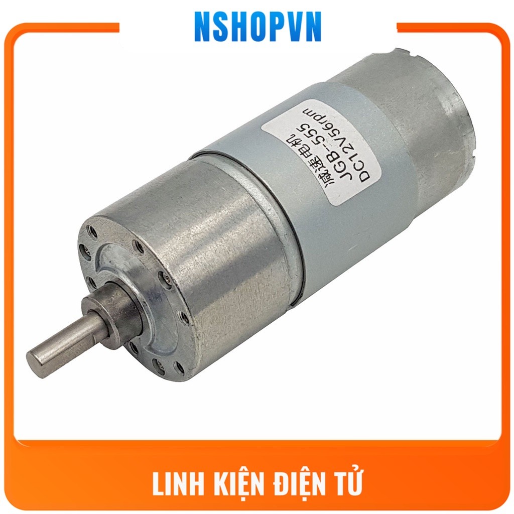 Động cơ giảm tốc JGB37-555 tốc độ 56 rpm
