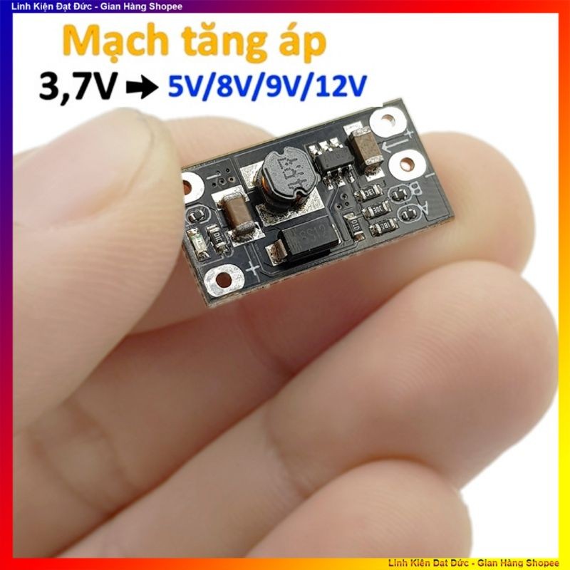 Module tăng áp DC Mini từ 3.7-12V lên 5V/8V/9V/12V - HCM
