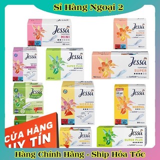 Băng vệ sinh Tampon Jessa Đức đủ size - Date mới đủ Bill