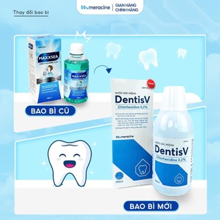Nước súc miệng Maxxsea giúp làm sạch khoang miệng mảng bám chai 250ml