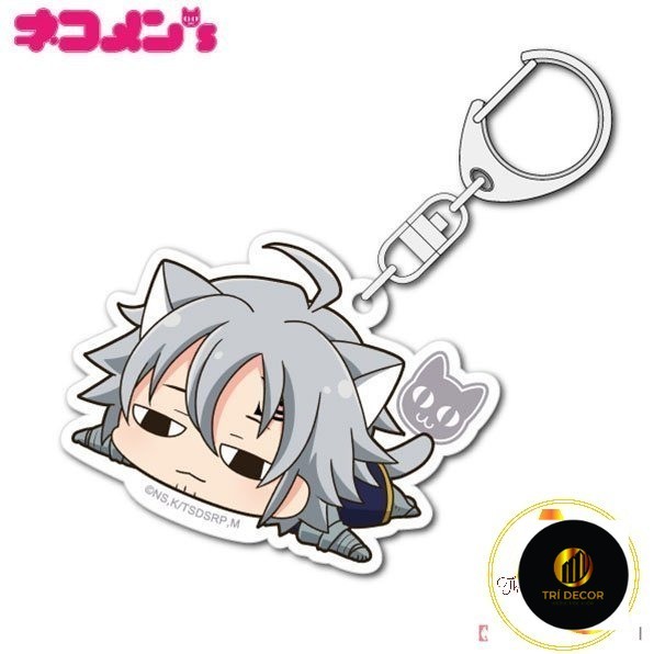 Móc khóa Seven Deadly Sins thất hình đại tội Meliodas Diane Ban King Gowther Escanor phụ kiện móc kh