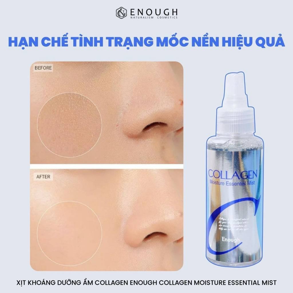 Xịt Khoáng Dưỡng Ẩm, Làm Dịu Da Enough Collagen Mist Các Loại Hàn Quốc 80ml & 100ml