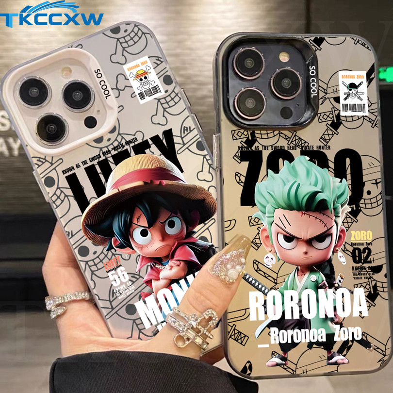 Ốp điện thoại mờ ONEPIECE Luffy Roronoa Zoro cho OnePlus 11 11R 12 ACE 3V 3 2 Pro 2V Nord N300 N20 S