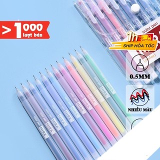 Bút gel ngòi 0.5mm Mira nhiều màu tùy chọn nét mượt, bút viết calligraphy Tuệ Minh