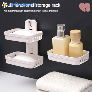 Đĩa xà phòng tái tạo, Khay đựng đồ Hộp đựng xà phòng bền, Giá đựng đồ thời trang hai lớp Phòng tắm Bồn rửa nhà bếp sắp xếp