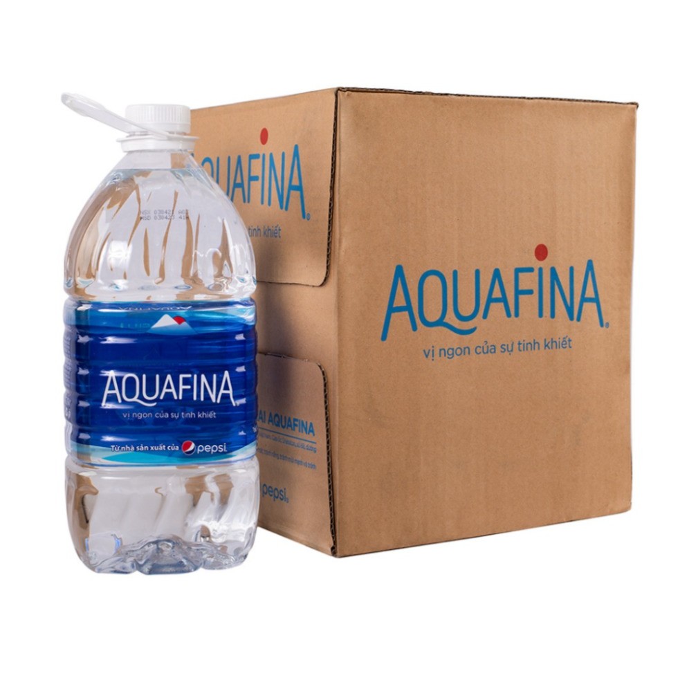 THÙNG 4 CHAI AQUAFINA 5L