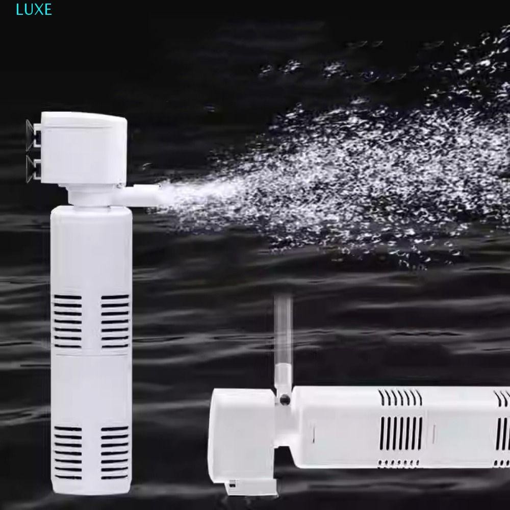Bộ lọc bên trong bể cá LUXE, Bộ lọc bể cá bằng nhựa hút, Im lặng di động với bọt biển và ống khí Máy bơm chìm gắn tường cho bể cá