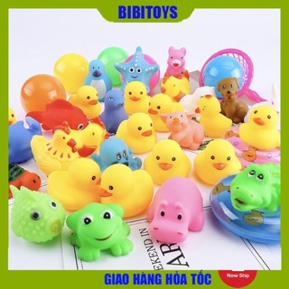 Đồ chơi chíp chíp thả bồn tắm hình thú đáng yêu cho bé