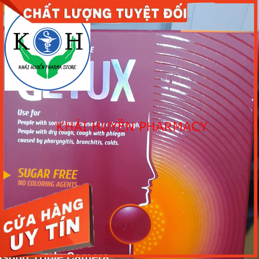 KẸO NGẬM HO GETUX