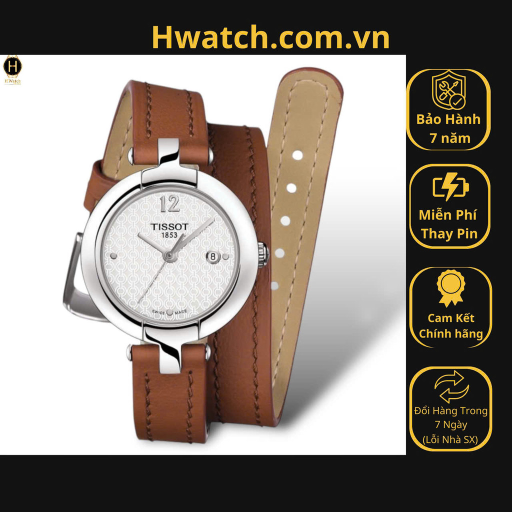 [Có sẵn] [Chính hãng] Đồng Hồ Nữ Tissot Quartz Pinky T084.210.16.017.04 ( T0842101601704 ) HwatchAut