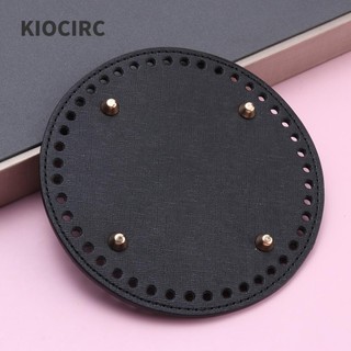 KIOCIRC  Túi Dài Đáy Hình Bầu Dục Handmade Đáy Với 52 Lỗ Túi Móc Da PU