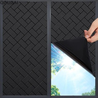 Rèm che nắng GOUDAI, Không có keo dán Phim cửa sổ làm mờ toàn bộ chống di động, 100% ánh sáng chống nắng che phủ có thể tháo rời DIY Tĩnh điện Clings Phim bảo mật cửa sổ