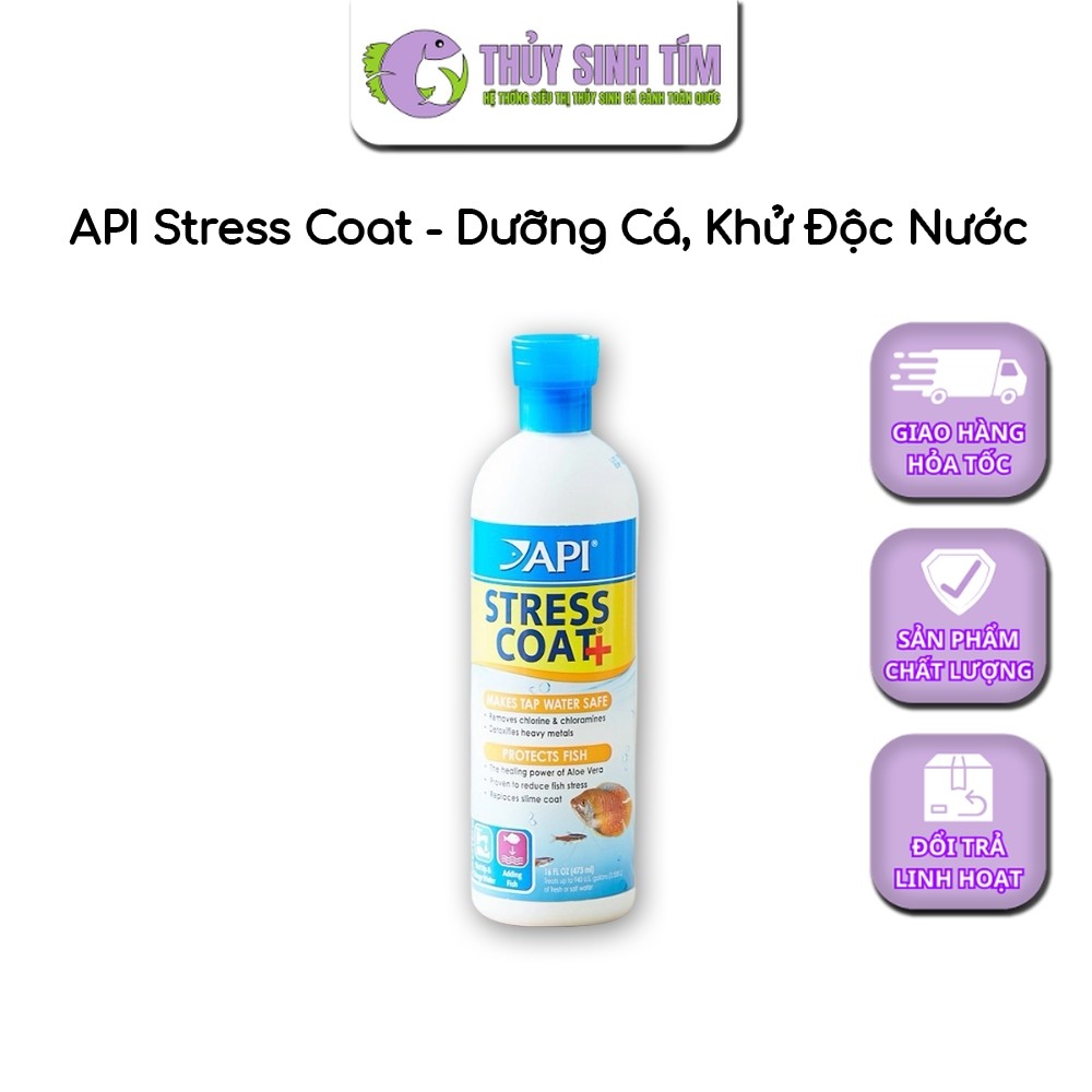 API Stress Coat - Dưỡng Cá, Khử Độc Nước