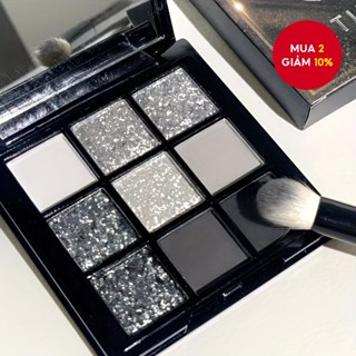 Bảng Phấn Mắt 9 Màu - Earthy Grey Golden Brown Matte Shimmer Glitter Makeup