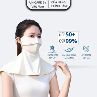  COMBO 2 Khẩu Trang Chống Tia UV Che Kín Cổ Unicare Full Neck Proof Mask 