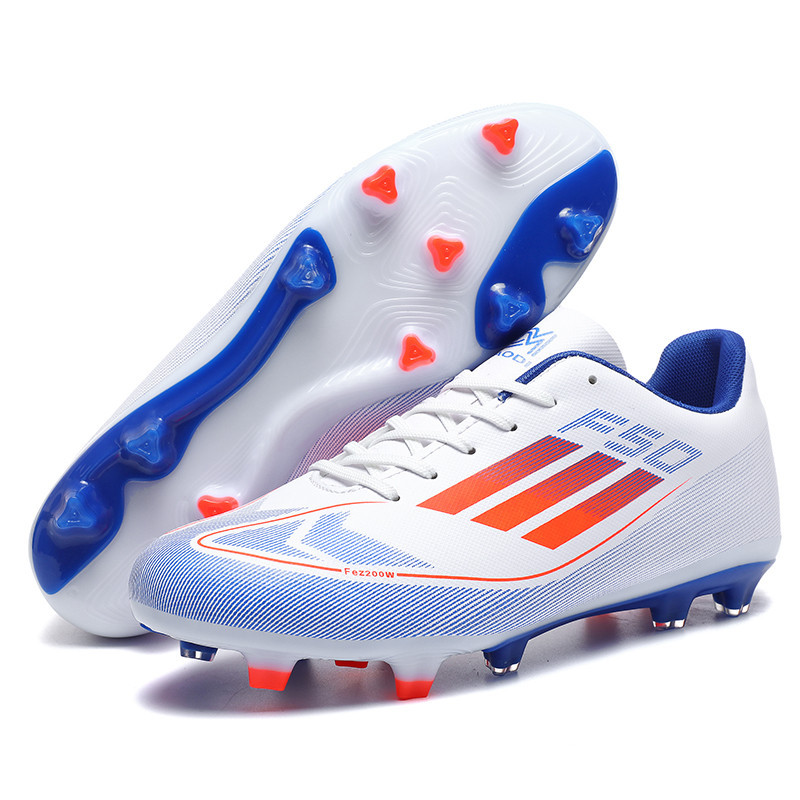 Giày Bóng Đá Nam Liền Mạch Dệt Kim Cup F50 Low Help AG Móng Tay Dài TF Mảnh Huấn Luyện Giày Bóng Đá 