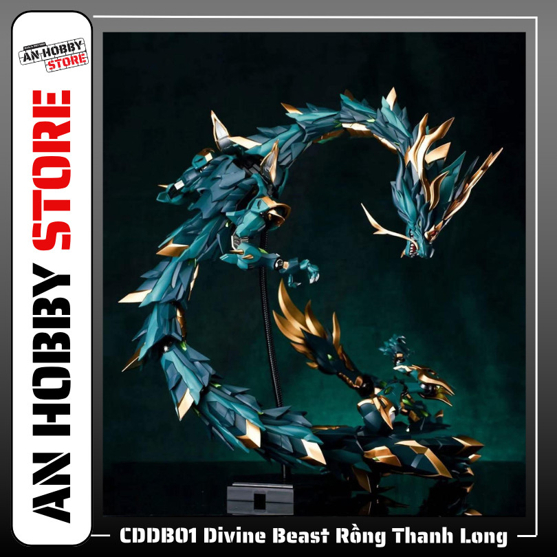 [HÀNG SẴN] Mô hình Metal Build CDDB01 Divine Beast Rồng Thanh Long CangLoong - Chính hãng Cangdao