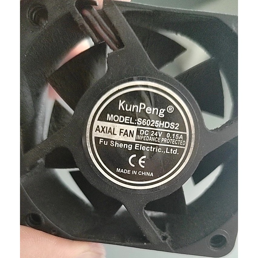 Quạt làm mát im lặng KunPeng S6025HDS2 24V 0.15A 6025 6CM