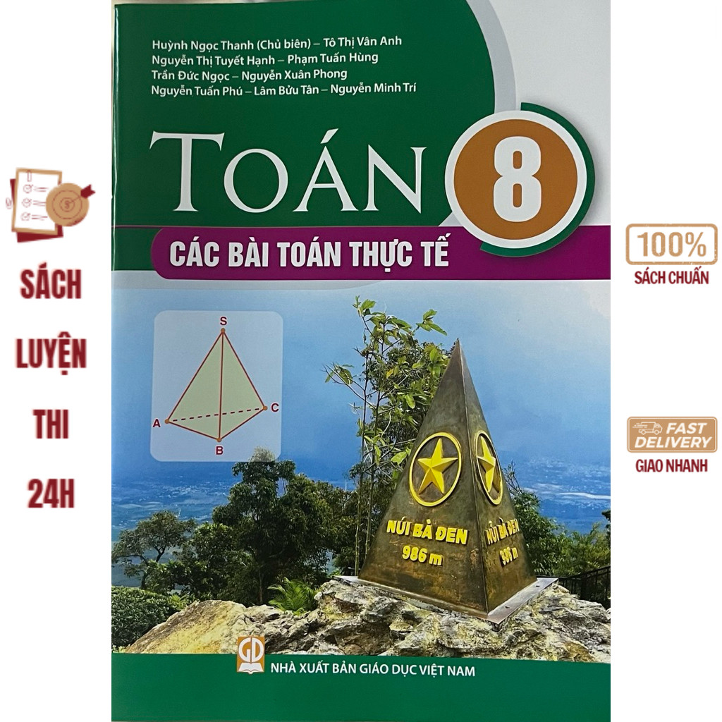 Sách - Toán 8 các bài toán thực tế