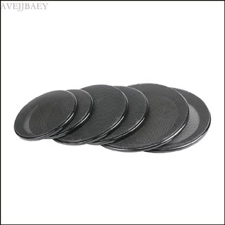 Avejjbaey 1 2 3 4 5 6 Inch Đen Loa Ô Tô Lưới Nướng Vỏ Bảo Vệ Sừng Tròn
