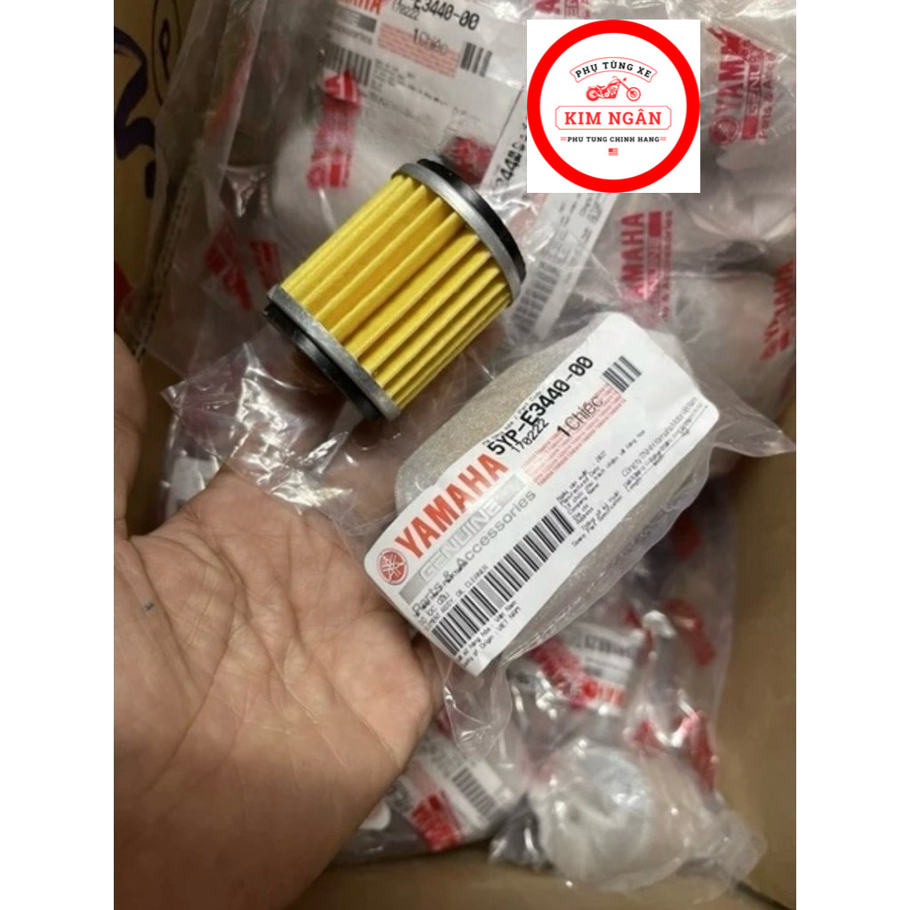 Lọc nhớt Yamaha Chính Hãng | Dùng cho Exiter 135, 150, Sirius Fi, Jupiter, Taurus | 5YP-E3440-00