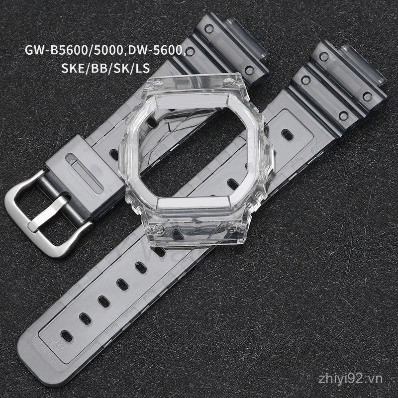 Vỏ dây đeo đồng hồ bằng nhựa thay thế cho dòng DW5600 | Phù hợp với SKE / UBB / SK / E / SU / GW-B56