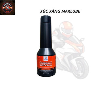 Phụ Gia Súc Béc Xăng Xe máy MAXLUBE Làm Sạch Cặn Cacbon Buồng Đốt Kim Phun Van Nạp Xả Nhập USA