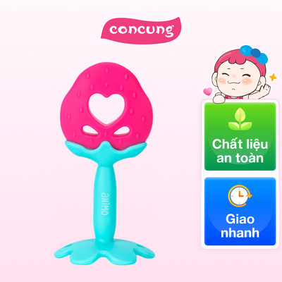 Gặm nướu silicone Quả Dâu Animo