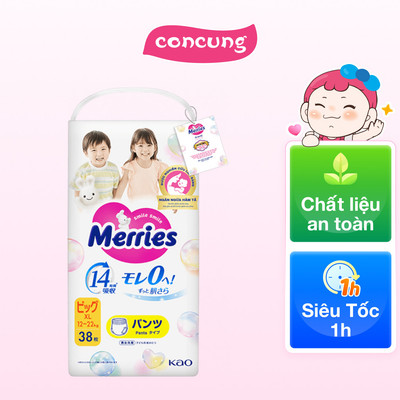 Tã quần Merries (XL, 12-22kg, 38 miếng) - concung