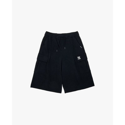 MLB - Quần short unisex ống rộng phối túi hộp_3ASPB0354-50BKS